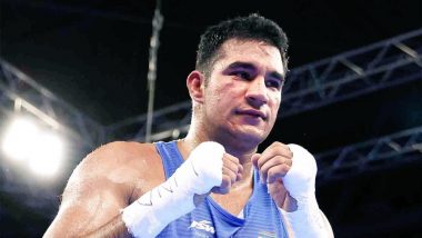 Sagar Ahlawat at Commonwealth Games 2022, Boxing Match Live Streaming Online: Know TV Channel & Telecast Details for Men’s Super Heavyweight Boxing 92kg Final Coverage of CWG Birmingham
